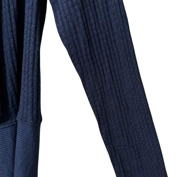 VELVET GRAHAM & SPENCER Navy Bertha Open Textured Cardigan Sweater NWT Small - Picture 7 of 10